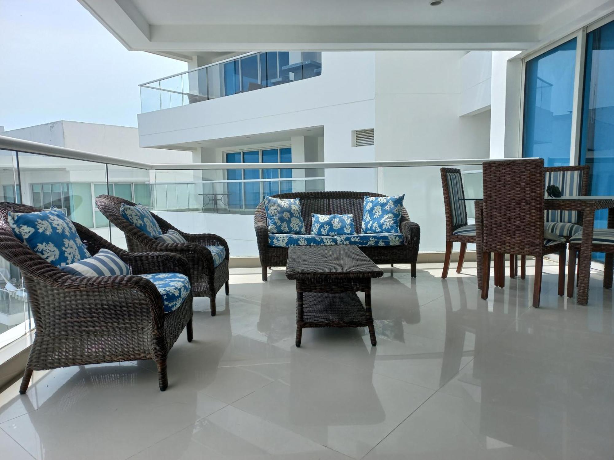 Luxury Beachfront 6 Guests 1 Cartagena